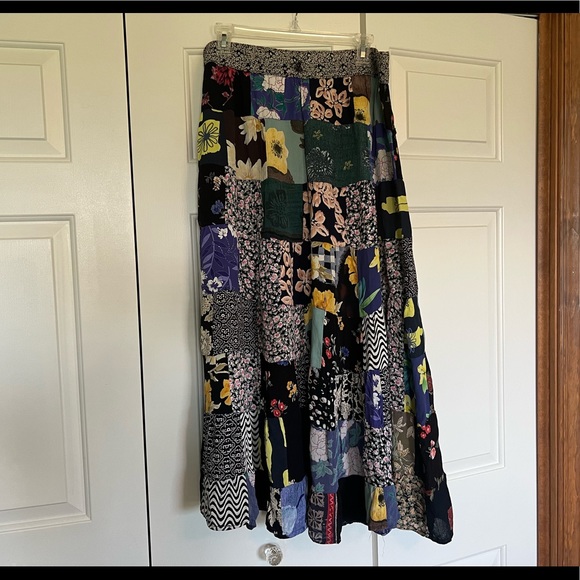Dresses & Skirts - Patchwork Maxi Skirt